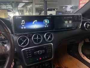 Đôi 12.3 inch Car DVD player <span class=keywords><strong>Android</strong></span> đài phát thanh Màn hình GPS navigation Carplay cho Mercedes-Benz A-CLASS (w176) CLA GLA 2014-2018 - Product Image 2