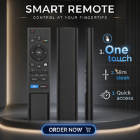 Télécommande intelligente pour téléviseur à commande vocale 22 touches, ABS, universelle, de remplacement, pour Android TV, OEM, ODM, personnalisée, JCXK
