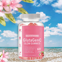 GlowLeaf Private Label L-Gluta+Collagen Beauty Products Gummies Complément Alimentaire Naturel Vitamine C Éclaircissant pour la Peau