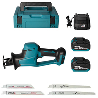 Scie alternative sans fil pratique avec batterie au lithium rechargeable Outil de coupe électrique sans balais pour le bois, le métal et le plastique