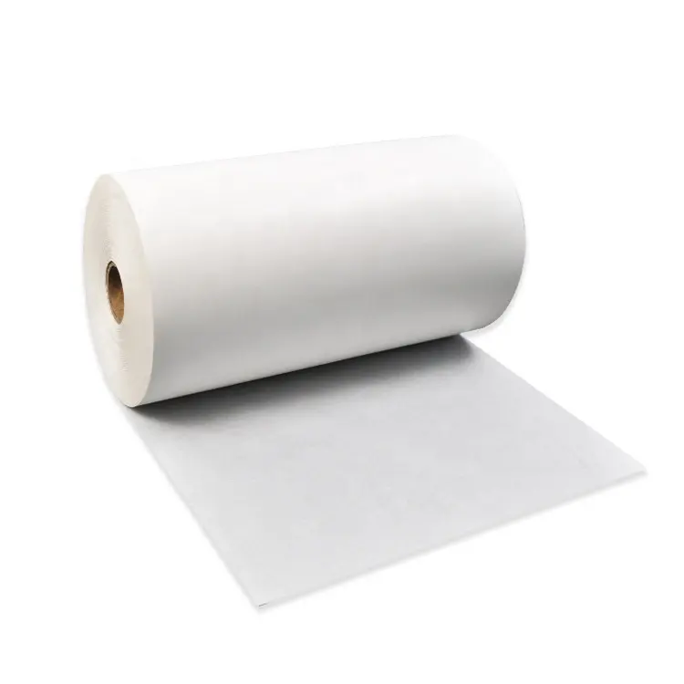 30.5เซนติเมตร * 840เมตรย่อยสลายสีขาวมันวาว Cowhide ป้องกันกระดาษ Interleaf