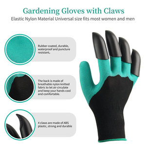 Yüksek kaliteli Guantes kazma parmaklarınızın su geçirmez lateks güvenlik köpük bahçe eldiveni pençeleri ile - Product Image 4