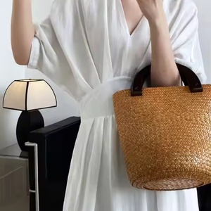 Nuevo Vestido Casual Bohemio de Verano para Mujer, 100% Lino, Largo Midi, Moda Sostenible, Tejido Transpirable con Patrón Sólido - Product Image 6
