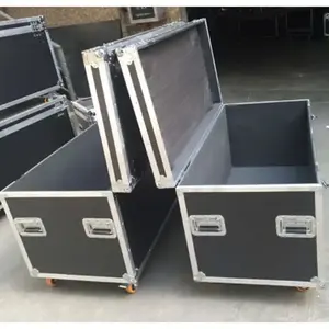 Aluminum Flight Hardcase Trolley Case With Custom Size For Equipment