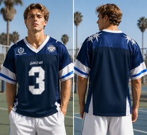 Customizable Streetwear Fashion Fan Jersey ODM Factory Direct Custom Logo Game Day Casual Soccer Jersey for Fans - Product Image 6