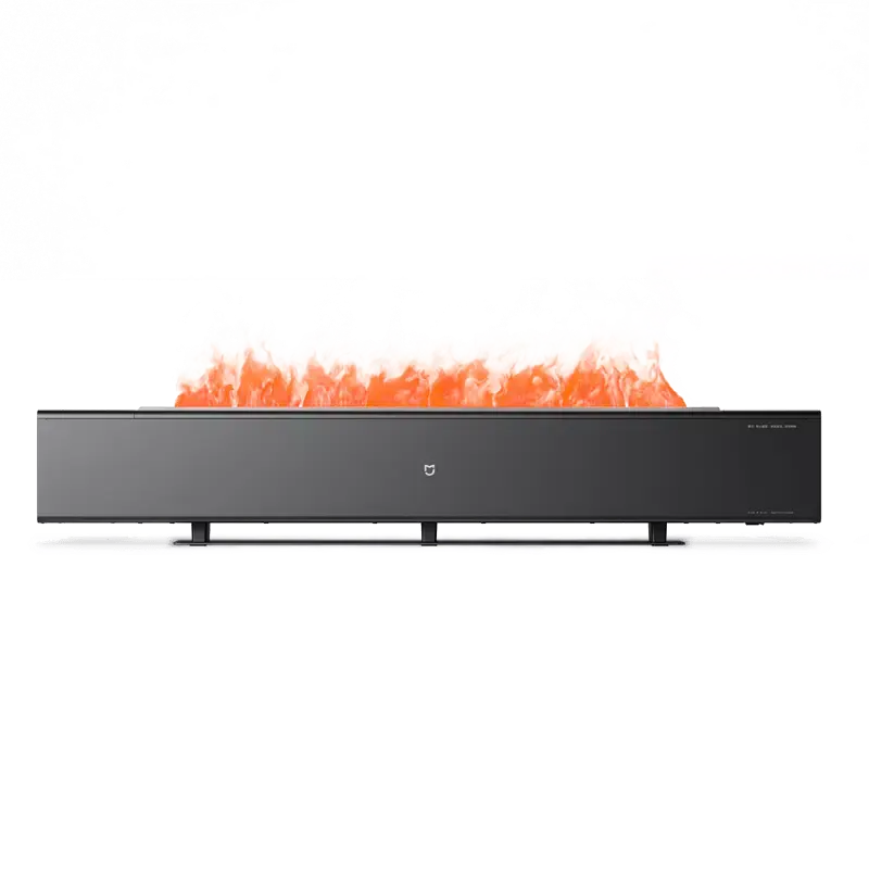 Mijia graphene skirting electric heater simulated flame version | humidification heat quickly | smart thermostats Xiaomi Supply