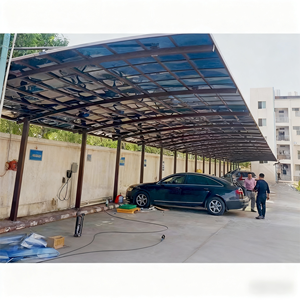 Cobertizo de bicicleta para vehículo eléctrico Simple moderno, toldo de estacionamiento para garaje de coche al aire libre, unidad de presión de pila, estacionamiento comunitario de Metal para jardín - Product Image 5