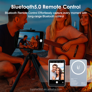 Từ Không Dây Vlog Ảnh Tự Sướng Màn Hình Màn Hình Camera Phía Sau Ghi Âm Vlogging Từ Xa Ảnh Tự Sướng Màn Hình Điện Thoại Tiktok Youtube - Product Image 6