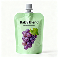 YAPAI 60ml 80ml 130ml 200ml Pochettes à bec verseur imprimées par gravure, recyclables, en BOPP/VMPET/PE, personnalisables, fabriquées en Chine pour boissons énergisantes