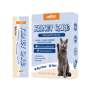 Complément alimentaire professionnel pour les reins des chats, traitement à la canneberge pour la santé rénale des chats avec Pacran, Quercétine, OEM/ODM - Product Image 1