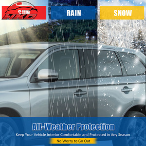 Viseras para Ventanas de Mitsubishi Outlander 14-21, Deflectores de Lluvia Integrados en el Canal - Product Image 6