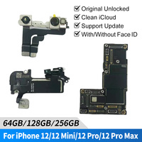 Completamente funzionante per Iphone 12 12Pro 12Mini 12Pro Max 256 scheda madre Wit versione Usa sbloccato scheda logica originale