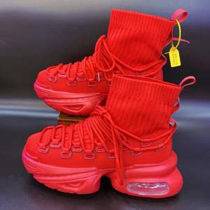 2026 Popular High <b>Wedge</b> Sneaker Male Chunky Sports <b>Boots</b> for Men Casual Sock Shoes Breathable Waterproof Fashion Trend Autumn - Product Image 3