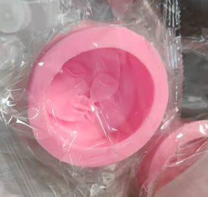 Lune Visage Baiser Moule Pas Cher Prix Résine Art Parfums DIY Silicone Bougie Moule pour Gâteau Outils Antiadhésif Réutilisable - Product Image 3