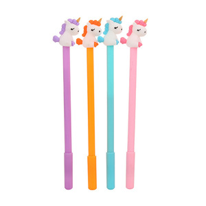 Unicorn Gel <b>Pen</b> 0.5mm Needle Tip <b>Multi</b> <b>Colored</b> Ink Caps Closure For Writing And Office Use - Product Image 5