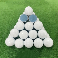 Balles de golf professionnelles à trois couches, personnalisées et imprimées en couleur, avec logo OEM, pour événements d'entreprise – Vente en gros