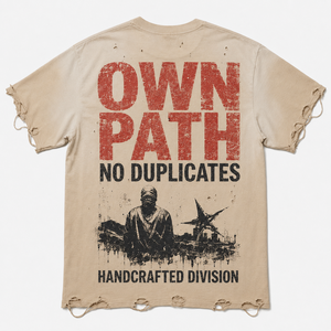 เสื้อยืดผู้ชายทรงโอเวอร์ไซส์ ผ้าคอตตอนหนา 300GSM ล้างน้ำแล้ว ทรงบ็อกซี่ สั้น ตกแต่งลายเพชร สไตล์สตรีทแวร์ จากซัพพลายเออร์ - Product Image 2
