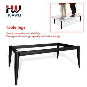 HUAWEI Modern <span class=keywords><strong>4</strong></span>-Leg Metal demir sehpa ayakları yemek masa tabanı mobilya taban oturma odası mobilya aksesuarları - Product Image 4