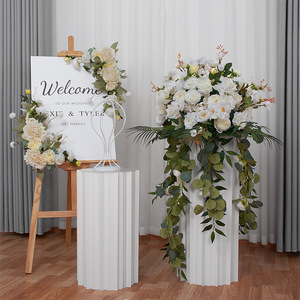 Nouvelle Arrivée Boule de Fleurs Artificielles de 50 cm de Diamètre pour Mariage Anniversaire Événement Décoration de Salle Extérieure Arrangement de Table d'Accompagnement - Product Image 4
