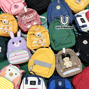 A09 <span class=keywords><strong>Mochilas</strong></span> Escolares de <span class=keywords><strong>Segunda</strong></span> <span class=keywords><strong>Mano</strong></span> Baratas y de Alta Calidad para Niños, Bolsas Escolares Usadas para Estudiantes, Venta al por Mayor, Duraderas, Reutilizables, de PU para Mujer - Product Image 2