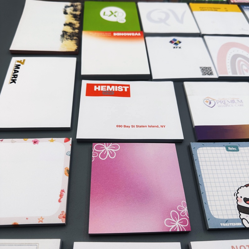 Custom Logo Strong Adhesive Memo Notepad