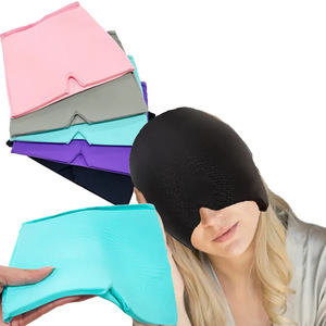 Casque rafraîchissant en gel avec cristaux de glace PVC & <span class=keywords><strong>IQ</strong></span> pour thérapie chaude/froide et soulagement des maux de tête - Product Image 2