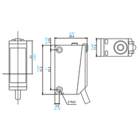 Capteur photoélectrique Chanko TOF haute précision à suppression de l'arrière-plan, laser infrarouge 2M 4M, remplacement direct pour E3ZG-LS61-LO-T