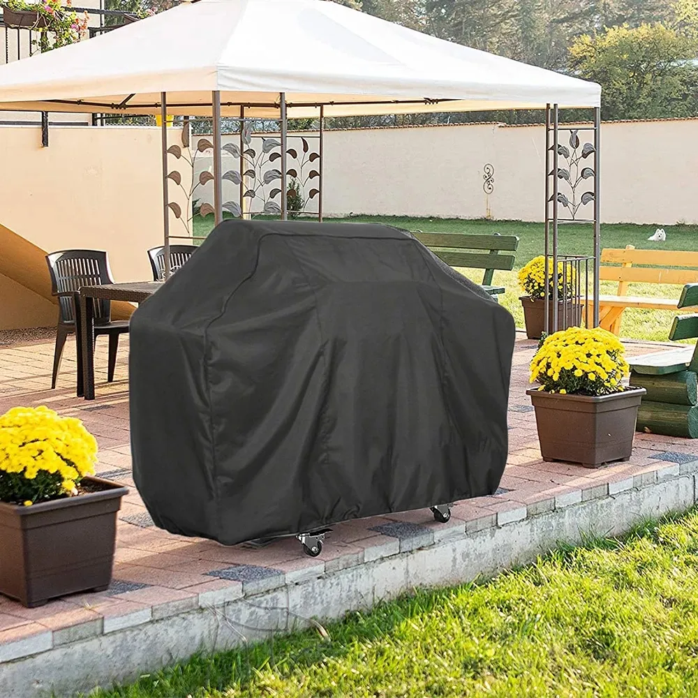 Housse imperméable pour Barbecue, couverture coupe-vent, résistante aux rayons UV et aux déchirures, pour BBQ d'extérieur, Patio, vente en gros, 2022