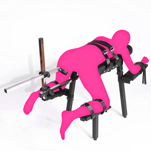 BANSEY Heavy Duty Submission <b>Bench</b> with Thrusting Machine Stand Bondagestuhl Panca sottomissione Adult Furniture - Product Image 1