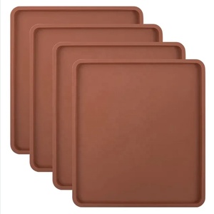 Tappetino in Silicone con bordo perimetrale foglio resistente al calore Pad impermeabile protezione per bancone da cucina tappetini artigianali tovaglietta antiscivolo - Product Image 1