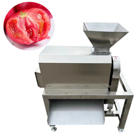 RVS groentepulpermachine voor tomaten- en fruitverwerking