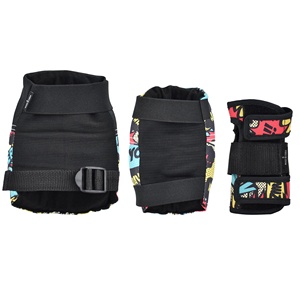 Çocuklar için kıdemli paten koruyucu 3 1 bilek dirsek diz seti paten dişli çocuklar için örgü özelleştirilmiş koruyucu dişliler - Product Image 3