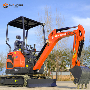 Precio de fábrica: Miniexcavadora compacta de orugas de 1.2, 2 y 3 toneladas, excavadora pequeña con cabina para construcción - Product Image 1