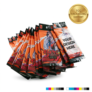 Jeu de cartes à collectionner holographiques personnalisées OEM avec emballage <span class=keywords><strong>booster</strong></span> - Product Image 1