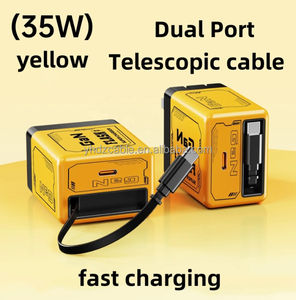 <span class=keywords><strong>Chargeur</strong></span> 120W avec <span class=keywords><strong>c</strong></span>âble d'extension intégré Tête <span class=keywords><strong>de</strong></span> charge rapide PD pour tablettes et ordinateurs portables <span class=keywords><strong>Apple</strong></span> - Product Image 3