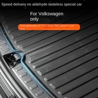 Tapis de coffre en TPE noir Volkswagen pour Lavida Plus Sagitar pour Pro Magotan B9 Bora Lamando CC Golf 8