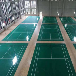 Venta caliente baldosas entrelazadas espuma 24x24 Gerflor taraflex bádminton deportes suelo de lujo vinilo tablón suelo entrelazado - Product Image 3