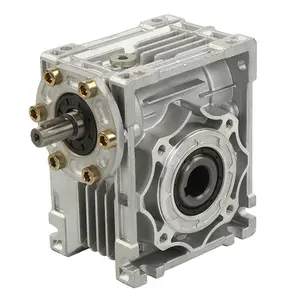 nrv series worm gearbox speed reducer reducer aluminum cast iron transmission gearbox worm gear