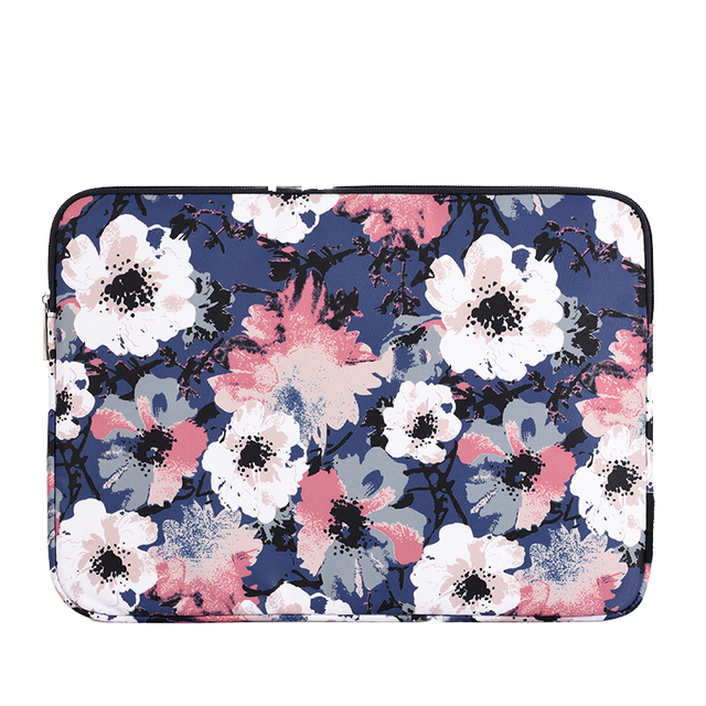 14" Durable Polyester Slim Laptop Sleeve Case with Zipper for MateBook & Macbook Large Capacity