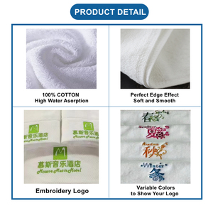 Vente en gros Ensembles <span class=keywords><strong>de</strong></span> serviettes <span class=keywords><strong>de</strong></span> bain blanches Coton égyptien 70x140cm Ensemble éponge armure toile Hôtel 100% <span class=keywords><strong>Serviette</strong></span> <span class=keywords><strong>de</strong></span> bain en coton - Product Image 5