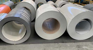 Bobina de Acero <span class=keywords><strong>PPGI</strong></span> de Todos los Colores, 0.3mm 0.4mm 0.5mm, Color Blanco Puro RAL9003, Metal de Acero <span class=keywords><strong>PPGI</strong></span> - Product Image 5