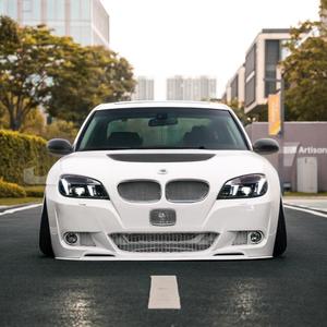 Conjunto de Faros Delanteros Modificados Estilo Fang para BMW Serie 3 E90 2005-2012, Luces LED de Circulación Diurna, Señal de Giro, Lente LED de 12V - Product Image 6