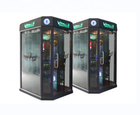 Mini cabine de karaoké, machine de karaoké mobile, idéale pour les salles de jeux, les rues, les parcs, les places, les stations, pour chanter avec un faible investissement