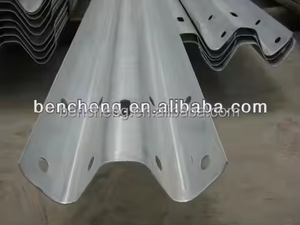 حاجز حماية فولاذي على شكل حرف W للطرق والسكك الحديدية بسعر منخفض من الشركة المصنعة لسلامة الطرق - Product Image 2