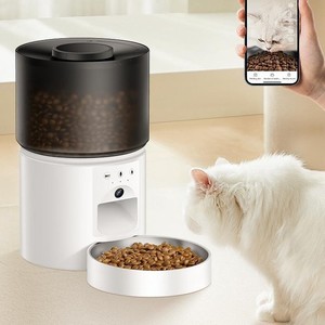 Distributeur automatique de nourriture pour chiens Tuya en gros, gamelles et mangeoires pour animaux de compagnie, télécommande, distributeur automatique Wi-Fi 3L - Product Image 1