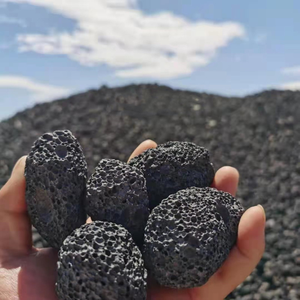 Kasseien Fabrikant Directe Verkoop Rood En Zwart Basalt Rots Vulkanisch Gesteente <span class=keywords><strong>Aquarium</strong></span> Lava Rotsen Te Koop - Product Image 4