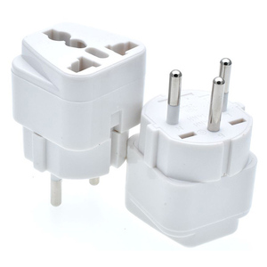 Universal negro cobre 10A 250V UE EE. UU. Reino Unido AU Japón suizo Alemania Francia a Israel <span class=keywords><strong>Egipto</strong></span> Pakistán <span class=keywords><strong>adaptador</strong></span> <span class=keywords><strong>enchufe</strong></span> tipo H - Product Image 5