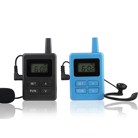 Wireless Audio Tour Guide System for Hadj Church Multi-languages