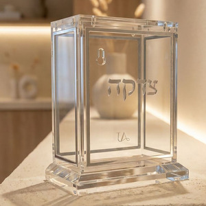 <span class=keywords><strong>Regali</strong></span> Speciali per il Shabbat, Candelieri in Cristallo, Prodotto Religioso, <span class=keywords><strong>Regali</strong></span> per la Tzedakah, Scatola in Acrilico - Product Image 3