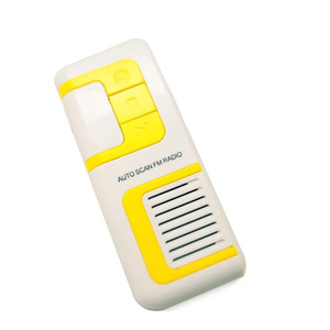 DK 8805 <span class=keywords><strong>Radio</strong></span> FM portatile a frequenza fissa promozionale con altoparlante incorporato Antenna a durata batteria In plastica - Product Image 5